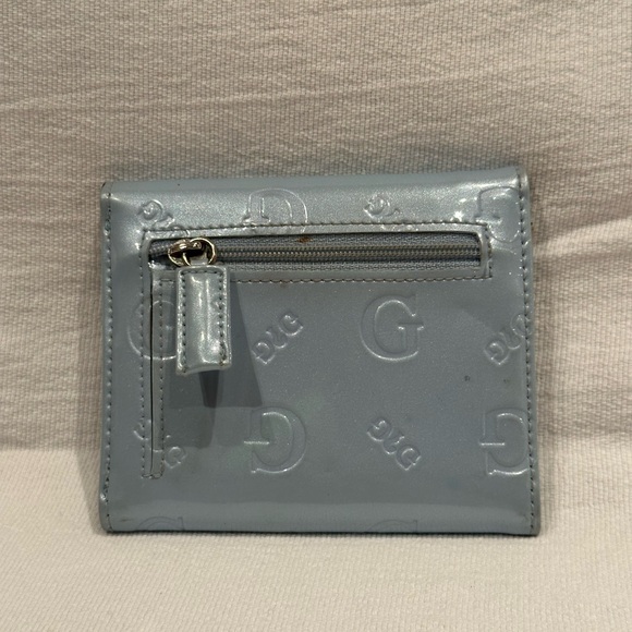 SOLD - Guess Baby Blue Small Wallet - Picture 3 of 7